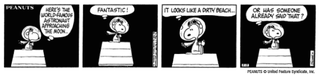 Illustration for article titled Snoopy the Astrobeagle, NASA's Mascot for Safety